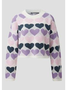 QS Вязаный свитер цвета 02X0_cream