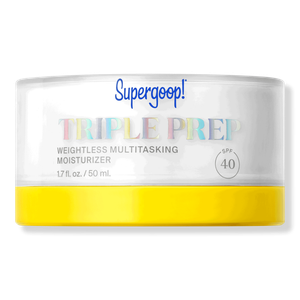 Увлажняющий крем Triple Prep Weightless Multitaking Moisturizer SPF 40 для лица Supergoop!