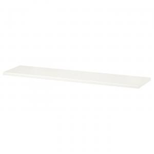 Настенная полка, осина белая глазурованная, 120х30 см, TRANHULT IKEA