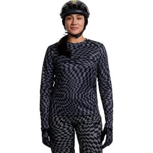 Футболка Troy Lee Designs Lilium Long-Sleeve Troy Lee Designs, Twisted Checkers Black/Gray