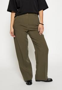 Брюки PEPPERCORN DELIA MID WAISTED STRAIGHT , Grape Leaf/Dark Green