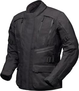 Водонепроницаемая текстильная мотоциклетная куртка Modeka lucano, Black