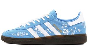 Кроссовки adidas originals Handball Spzl Skateboarding Shoes Unisex Low-top Blue/white/brown, синий