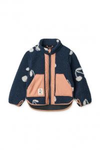 Детская куртка Noam Pile Jacket Liewood, темно-синий