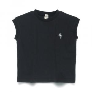 Футболка с французскими рукавами и разнообразными логотипами Branshes, цвет Black