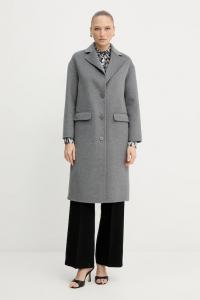Паращив шерстяное пальто Silvian Heach, серый