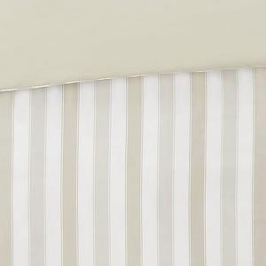 По-настоящему мягкий комплект одеял в полоску Aiden Truly Soft, цвет Beige White