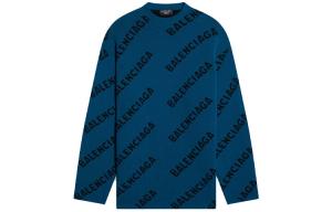 Мужской свитер Balenciaga, синий