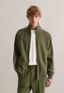 Бомбер mit kontraststreifen Marc O'Polo Denim, Dark Moss