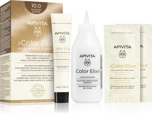 Краска для волос My Color Elixir без аммиака Apivita, atspalvis 10.0 platinum blonde