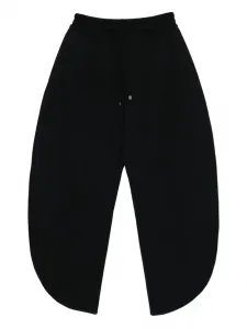 Спортивные штаны свободного кроя (баррель) Alaïa, черный