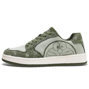 Низкие кеды для скейтбординга Unisex Doraemon, Колодец Дракона Зеленый