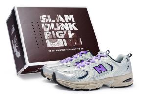 Кроссовки NB 530 унисекс с низким верхом фиолетовые New Balance