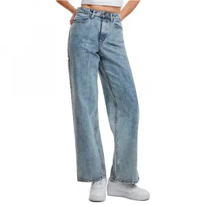 Джинсы Urban Classics Wide Leg Slit, синий