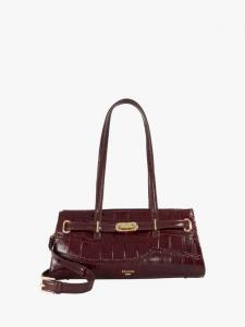 Кожаная сумка через плечо Depend Dune London, Burgundy