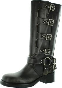 Steve Madden womens Brocks, Black Distressed