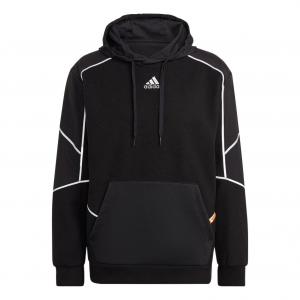 Худи adidas M Q4 Fl Hd Logo HL6913, черный