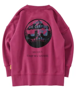 Детская толстовка JJ CAMP/(K), 100% хлопок, свободный крой, JJ CAMP, цвет Ume