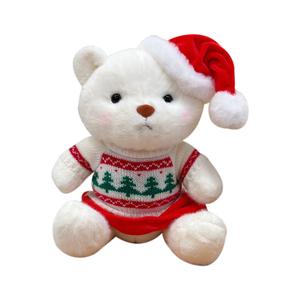 Рождественский шарнирный плюшевый мишка, плюшевая игрушка, высота 30см MENGMENGBUNNY