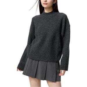 UNIQLO Топ женский темно-серый