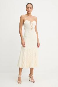 Платье Bardot, бежевый