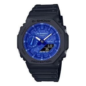 Часы CASIO G-Shock Analog-Digital 'Black Blue', черный