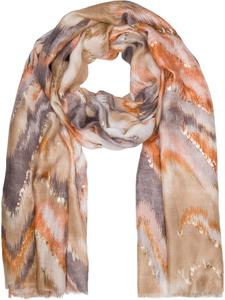 Шарф styleBREAKER, цвет braun/beige