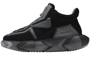 Массивные кеды унисекс с низким верхом черного цвета Norvincy