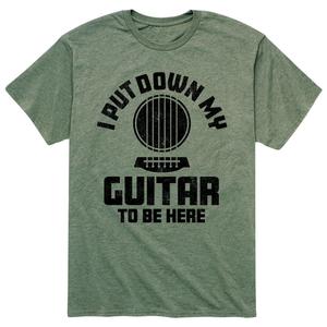 Мужская футболка Put Down My Guitar Licensed Character