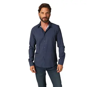 Рубашка с длинным рукавом Deeluxe Holden, синий