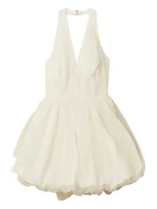 Мини-платье из тюля Twinset, белый