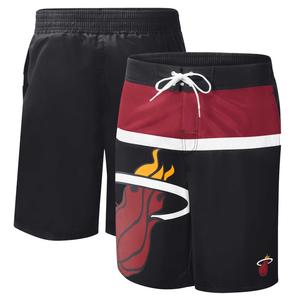 Мужские спортивные плавки Carl Banks Black Miami Heat Sea Wind G-III
