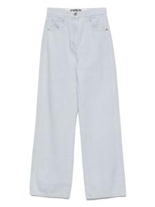 Джинсы Aspesi Kids прямого покроя, синий