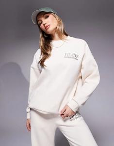 Джемпер Pilates с круглым вырезом кремового цвета South Beach