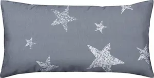 Чехол для подушки серый 40x80 см Erwin Müller