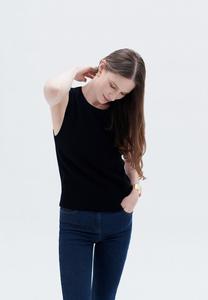 Топ ILONA Caroll, черный