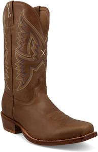 Ботинки Twisted X Men's 12 Tech X, средний круглый носок с Tech X, Fawn