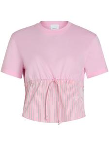 Patou футболка со вставками, розовый