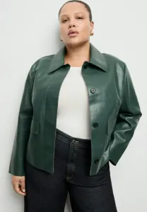 Куртка из искусственной кожи Mango, Green
