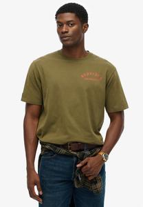 Рубашка Superdry Locker, оливковый