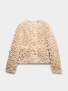 Marks & Spencer Куртка для межсезонья в бежевом цвете