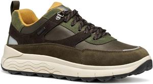 Мужские низкие кроссовки Geox, коричневый