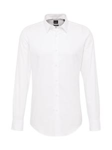 Рубашка Slim Fit на пуговицах BOSS P-Hank, белый