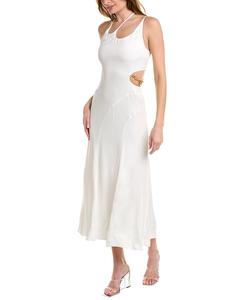 Платье макси SIMKHAI Morena, белый