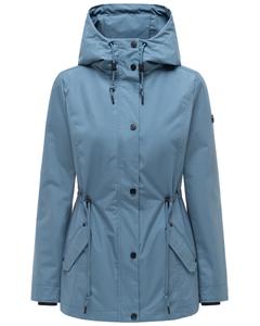 MARIKOO Парка межсезонная 'Bonbonparty 16' в цвете Dusty Blue