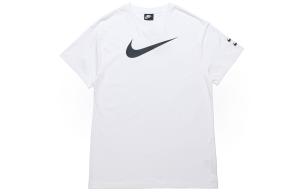 Платье с короткими рукавами женское белое Nike