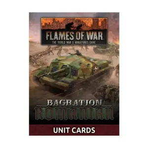 Багратион - Карты румынских отрядов, Flames of War - WWII - Core Rules & Assorted (4th Edition)