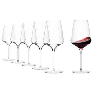Бокалы для красного вина Бордоские бокалы Cocoon 746 мл, набор 6 шт., прозрачные Stölzle, прозрачный
