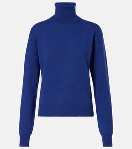 Водолазка из кашемира и шерсти Saint Laurent, Bleu Roi