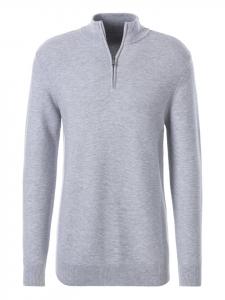 Пуловер AUTHENTIC LE JOGGER Troyer, цвет grau-meliert